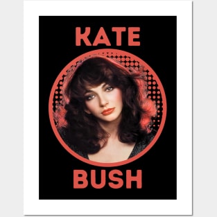 kate bush || red 80s Posters and Art